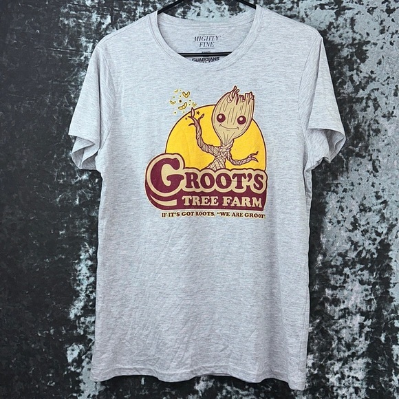 Mighty Fine Tops - GROOT marvel t-shirt